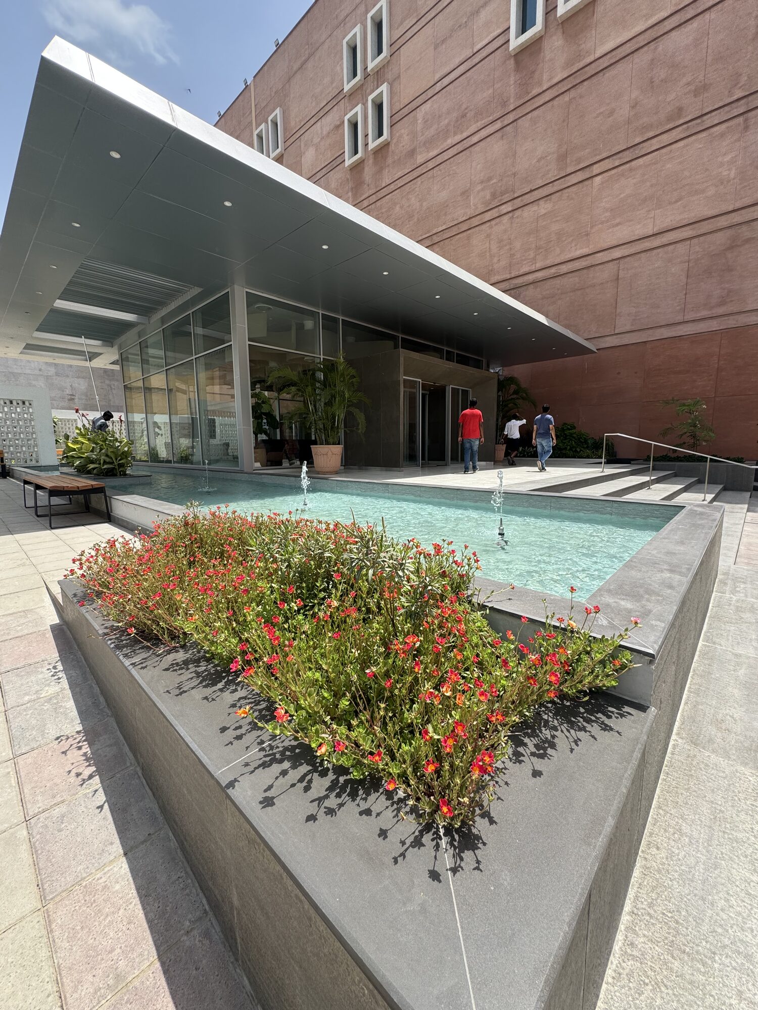 Getz Pharma — Head Office, Ground Floor (Reception) — Getz Pharma commercial / reception + structure in Korangi, Karachi, Pakistan — view 11